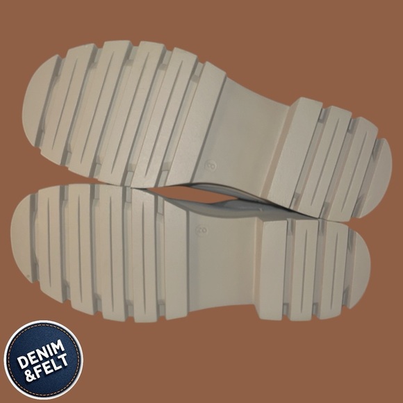 EETTARO Women's Low Heel Round Toe Elastic Ankle Chelsea/Moto Chunky Boots | NEW - Picture 12 of 13